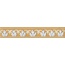 Kerama Marazzi Алмаш DC\B34\SG9174 Желтый Бордюр 4,9x30 см, Россия - фото 1