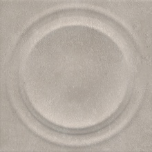 Kerama Marazzi Арль KMD2OBE002BR Серый матовый структура обрезной Декор 20x20 см, Россия, под бетон  - фото 1 - фото 1