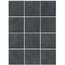 Kerama Marazzi Дегре 1301H Черный (12 частей 9,8x9.8) Керамогранит 29,8x39,8 см, Россия, под камень - фото 1 Kerama Marazzi Дегре 1301H Черный (12 частей 9,8x9.8) Керамогранит 29,8x39,8 см, Россия, под камень - фото 1