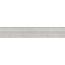 Kerama Marazzi Догана BLF016R Серый Светлый Матовый Обрезной Бордюр 7,3x40 см, Россия, под бетон  - фото 1