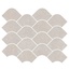 Kerama Marazzi Касабланка KMD2HID001BR Наборный Серый Светлый Матовый Обрезной Декор 25x30 см, Россия, под камень  - фото 3