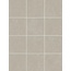 Kerama Marazzi Касабланка KM1010G0081N Серый Светлый Матовый из 12 частей 9,8x9,8 Керамогранит 29,8x39,8 см, Россия, под камень  - фото 4