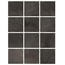 Kerama Marazzi Конфетти 1222H Черный из 12 частей 9.8x9.8 Керамогранит 29,8x39,8 см, Россия, ничего - фото 1
