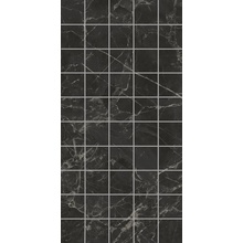 Kerama Marazzi Коррер KMD2PTG004BR Чипсет Чёрный Глянцевый Обрезной Декор 30x60 см, Россия, под мрамор - фото 1 - фото 1