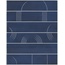 Kerama Marazzi Мажорель KMP3STA007RN6X Синий тёмный глянцевый (из 6 частей 6х28,5) Панно 28,5x36 см, Россия - фото 1