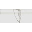 Kerama Marazzi Монте Тиберио FME029R Белый Глянцевый Обрезной Плинтус 20x40 см, Россия, под мрамор - фото 1