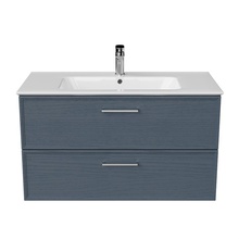 Kerama Marazzi Piano Classic PIA.CL.95\BLU.M Ясень Синий матовый 95 Тумба для раковины 46x95x52,5 см, Россия - фото 1 - фото 1