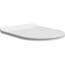 Kerama Marazzi Plaza Modern KMDP.seat.00\WHT С микролифтом Белая глянцевая Крышка-сиденье 46x36,5x2,5 см, Россия - фото 1