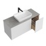 Kerama Marazzi Plaza Modern PLB.M.120.3\WHT.V Дуб орегон 120 Тумба для раковины 46,6x115x51,1 см, Россия - фото 3