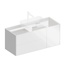 Kerama Marazzi Plaza Modern PLB.M.120.3\WHT.V Дуб орегон 120 Тумба для раковины 46,6x115x51,1 см, Россия - фото 4