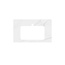 Kerama Marazzi Plaza PL2.SG507120R\80 Столешница для раковины 80x48x1,1 см, Россия - фото 1
