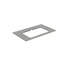 Kerama Marazzi Plaza PL2.DL500920R\80 Столешница для раковины 80x48x1,1 см, Россия - фото 2