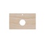 Kerama Marazzi Plaza PL1.SG560420R\80 Столешница для раковины 80x48x1,1 см, Россия - фото 1