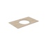 Kerama Marazzi Plaza PL5.SG560420R\80 Столешница для раковины 80x48x1,1 см, Россия - фото 2