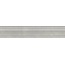 Kerama Marazzi Риальто BLF022R Серый Светлый Глянцевый Обрезной Бордюр 7,3x40 см, Россия, под мрамор - фото 3