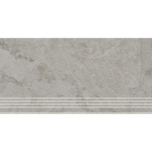 Kerama Marazzi Сплит KM6060G1241R8GRF Серый матовый фронтальная Ступень 30x60 см, Россия, под камень  - фото 1 - фото 1