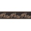 Kerama Marazzi Версаль AD\B399\SG929720R Коричневый Обрезной Бордюр 7x30 см, Россия, под камень  - фото 1