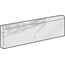Kerama Marazzi Монте Тиберио SG622602R\6BT Лаппатированный Плинтус 9,5x60 см, Россия, под мрамор - фото 1