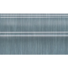 Kerama Marazzi Пальмовый лес FMB018 Синий Плинтус 15x25 см, для коридора и кухни, стиль: прованс, цвет: голубой, Россия, под обои - фото 1 - фото 1