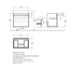 Keramag Geberit Renova Nr.1 Plan 869752000 Светлый вяз 75 Тумба для раковины 43,8x67,6x58,6 см, Германия - фото 2
