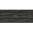 Керамин Элегия 1Т черный Настенная плитка 20x50 см, Беларусь, под металл - фото 1