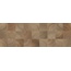 Керамин Шиен 4Д Коричневый Декор 25x75 см, Беларусь, под дерево - фото 1