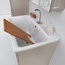 Kerasan Aquadom 029201N*1 Хозяйственная Белая 60 Раковина 50x60x41 см, Италия - фото 6
