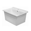 Kerasan Aquadom 029201N*1 Хозяйственная Белая 60 Раковина 50x60x41 см, Италия - фото 1
