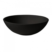 Kerasan Ciotola 430331 Накладная Чёрный матовый Ø46 Раковина 46x46x15 см, Италия - фото 1 - фото 2