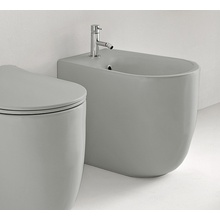 Kerasan Nolita 532059*1 Grigio matt Биде напольное 55x35x43 см, Италия - фото 1 - фото 1