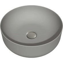 Kerasan Nolita 534489 Накладная Ferro matt Ø40 Раковина 40x40x15 см, Италия - фото 1 - фото 1