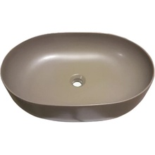 Kerasan Nolita 534381 Накладная Nocciola mat 60 Раковина 40x60x15 см, Италия - фото 1 - фото 1