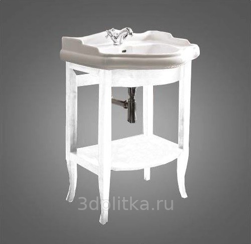 Kerasan Retro Белая 70 консоль 🏆 купить в Москве. Цены, фото ...