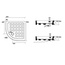Kerasan Retro Белый 80х80 Душевой поддон 80x80x20 см, Италия - фото 2
