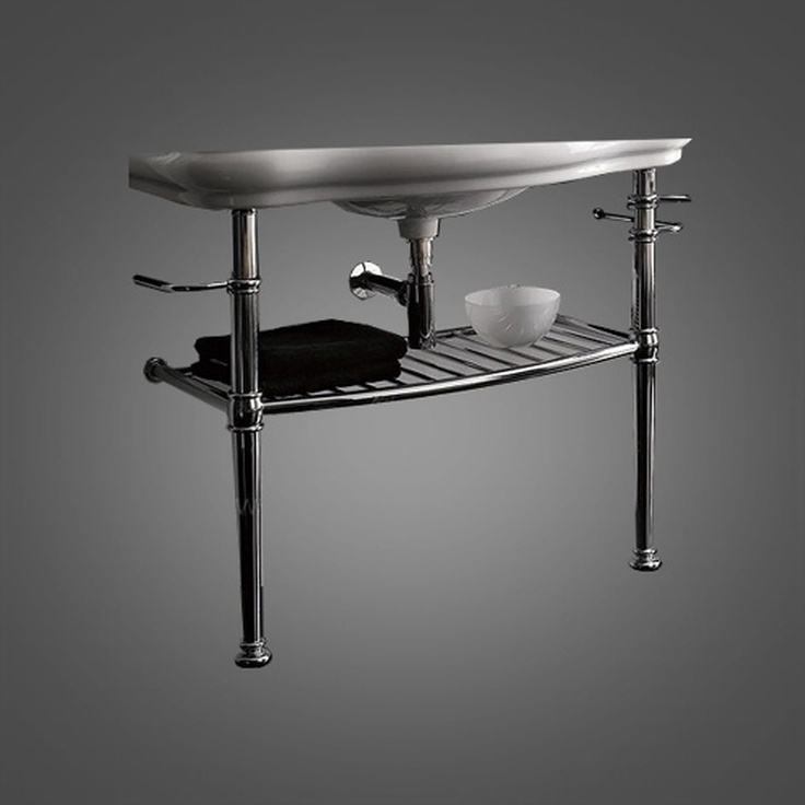 Kerasan Retro 730090 Консоль для раковины 54,5x78x77 см, Италия - фото 1 Kerasan Retro 730090 Консоль для раковины 54,5x78x77 см, Италия - фото 1