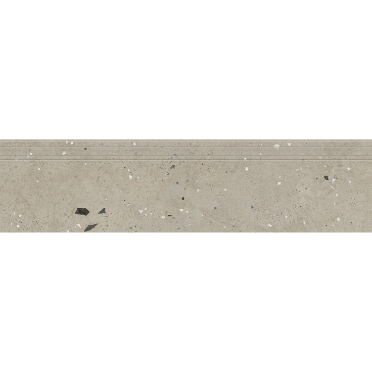Kerranova Etagi K-2014/MR/st01/294x1200x10 Gray Beige Ступень 29,4x120 см, Россия, под камень  - фото 1