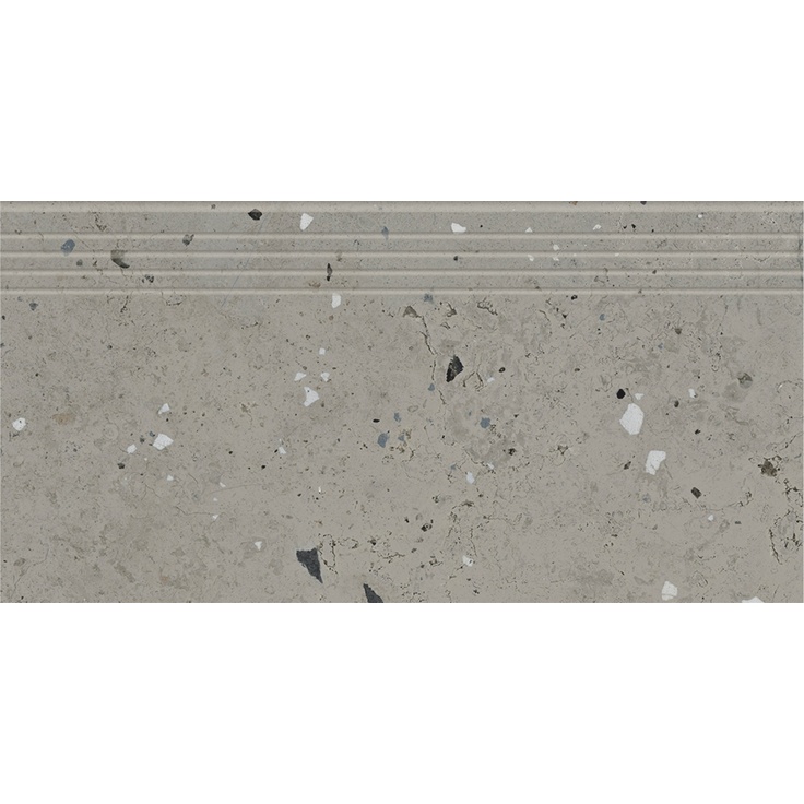 Kerranova Etagi K-2015/MR/st01/294x600x9 Gray Ступень 29,4x60 см, Россия, под камень  - фото 1