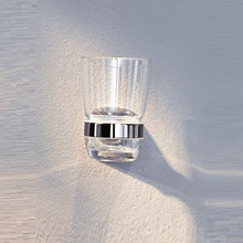 Keuco City.2 02750 010000 Хром Держатель для стаканов 10x5,9x5,6 см, Германия - фото 1 - фото 4