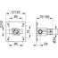 Keuco Ixmo 59916 000075 Скрытая часть смесителя 10x12,2x12,2 см, Германия - фото 2