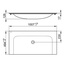 Keuco Plan 32970311000 Белый 100 Мебельная раковина 49,4x100,7x12,8 см, Германия - фото 4 Keuco Plan 32970311000 Белый 100 Мебельная раковина 49,4x100,7x12,8 см, Германия - фото 4