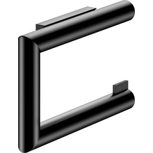 Keuco Reva 12862370000 Чёрный матовый Держатель туалетной бумаги 2,4x15,8x9,5 см, Германия - фото 1 - фото 1