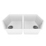 Kitkraken Gulf K-850.2B.9010 White Мойка кухонная 44,4x85x22,2 см, Россия - фото 1