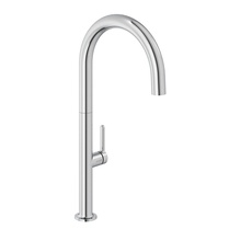 Kludi Aurea 558030575 Для кухни Хром Смеситель 21,5x6x47 см, для кухонной мойки, Германия - фото 1 - фото 1