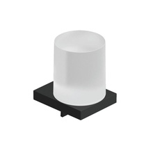 Kludi Vela C 3197639 Черный матовый Дозатор для жидкого мыла 9,6x7,8x12 см, Германия - фото 1 - фото 1