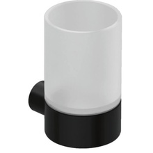 Kludi Vela R 5897539 Белый/ Черный матовый Стакан 9,2x7,2x11,9 см, Германия - фото 1 Kludi Vela R 5897539 Белый/ Черный матовый Стакан 9,2x7,2x11,9 см, Германия - фото 1 - фото 1