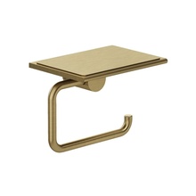 Kludi Vela R 58971N0 Брашированное золото Держатель туалетной бумаги 10x13,9x11,1 см, Германия - фото 1 - фото 1