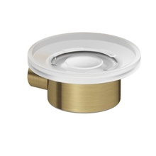 Kludi Vela R 58985N0 Брашированное золото Мыльница 11,1x11x4,9 см, Германия - фото 1 - фото 1