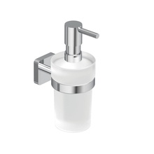 Kludi Vela S 2597605 Хром Дозатор для жидкого мыла 11,7x7,2x18 см, Германия - фото 1 - фото 1