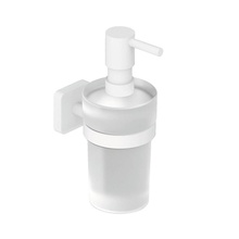 Kludi Vela S 2597653 Белый матовый Дозатор для жидкого мыла 11,7x7,2x18 см, Германия - фото 1 - фото 1