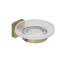 Kludi Vela S 25985N0 Брашированное золото Мыльница 12,2x11x4,4 см, Германия - фото 1 - фото 1